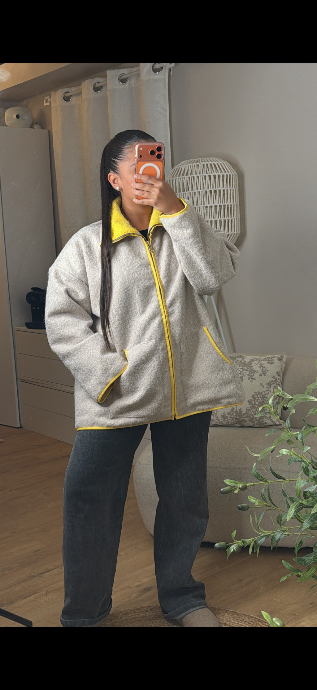 Gilet col jaune