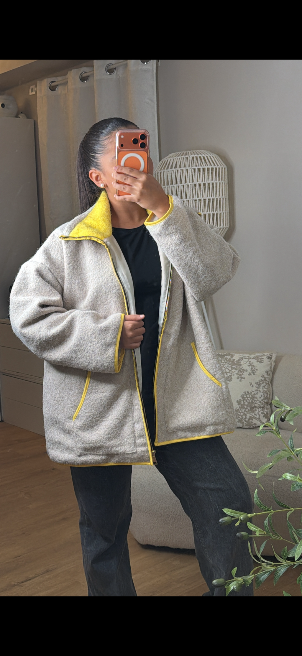 Gilet col jaune